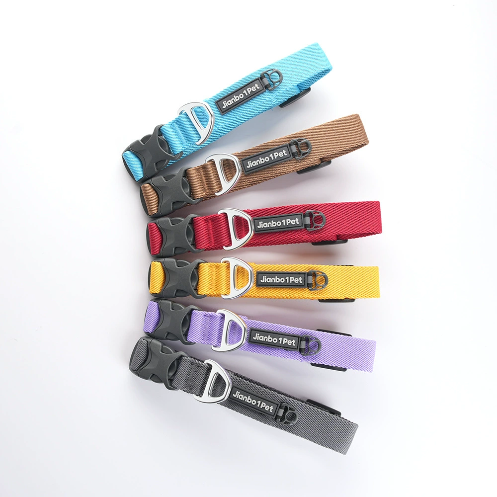 Jianbo 1Pet rPET dog collars in six colours
